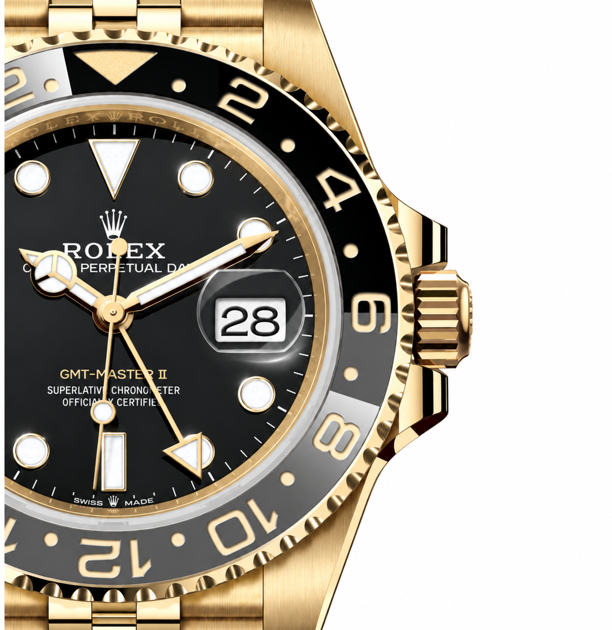 GMT-Master II 40mm in Oystersteel