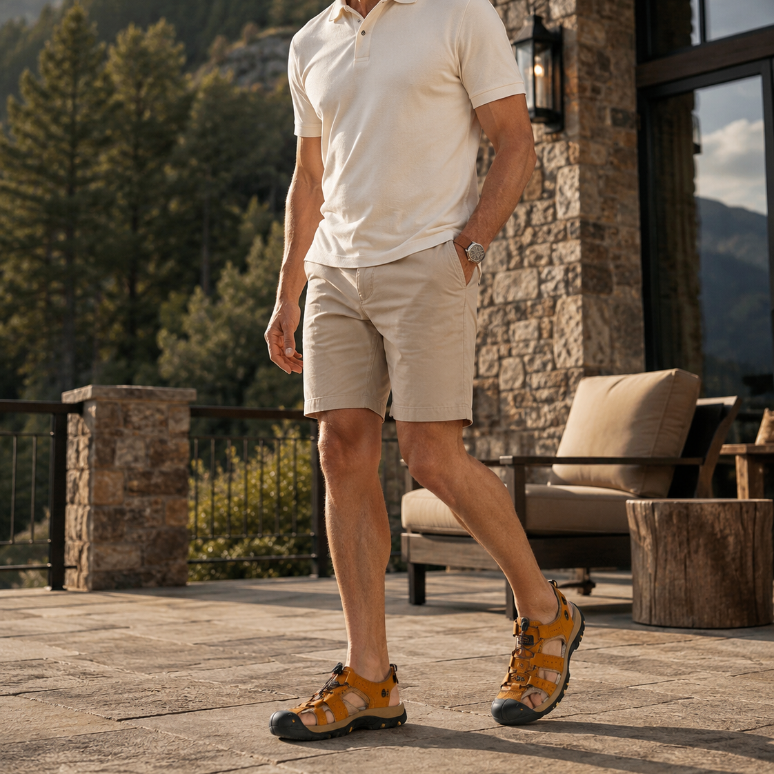 TerraStride™ | All-Terrain Comfort Sandals for Men