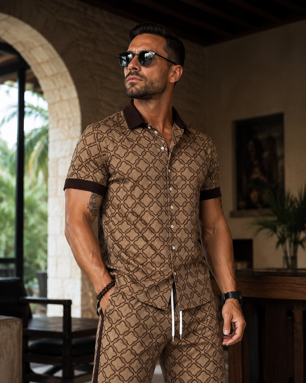 [BUY 1 GET 2] The Monaco Jacquard Set