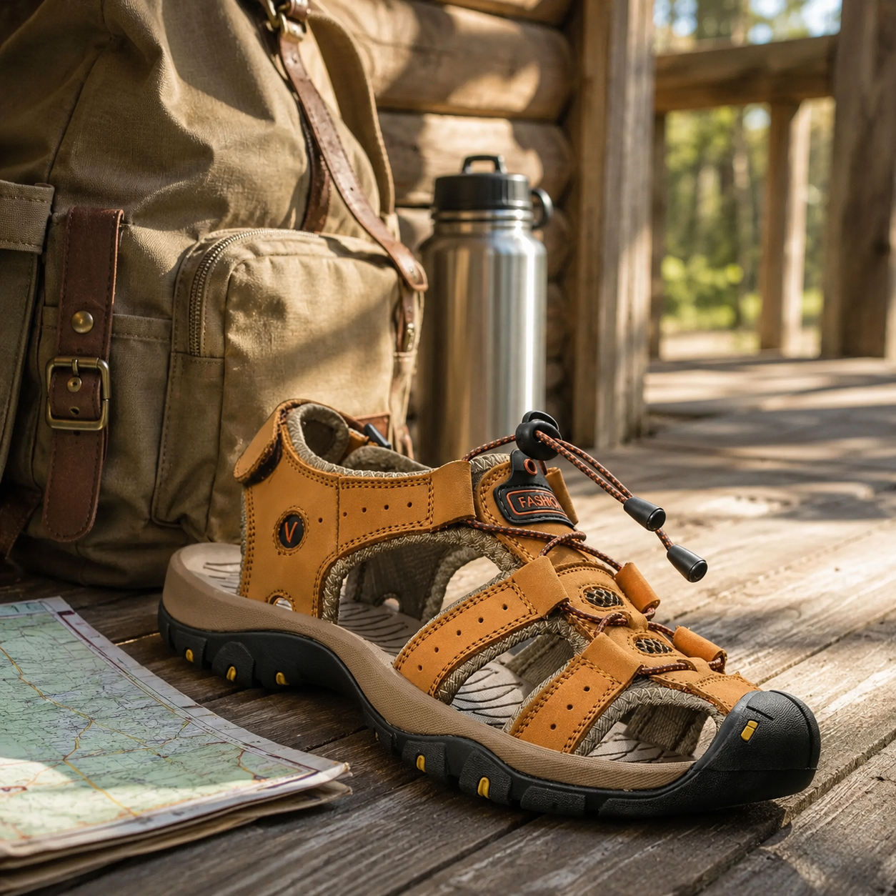 TerraStride™ | All-Terrain Comfort Sandals for Men